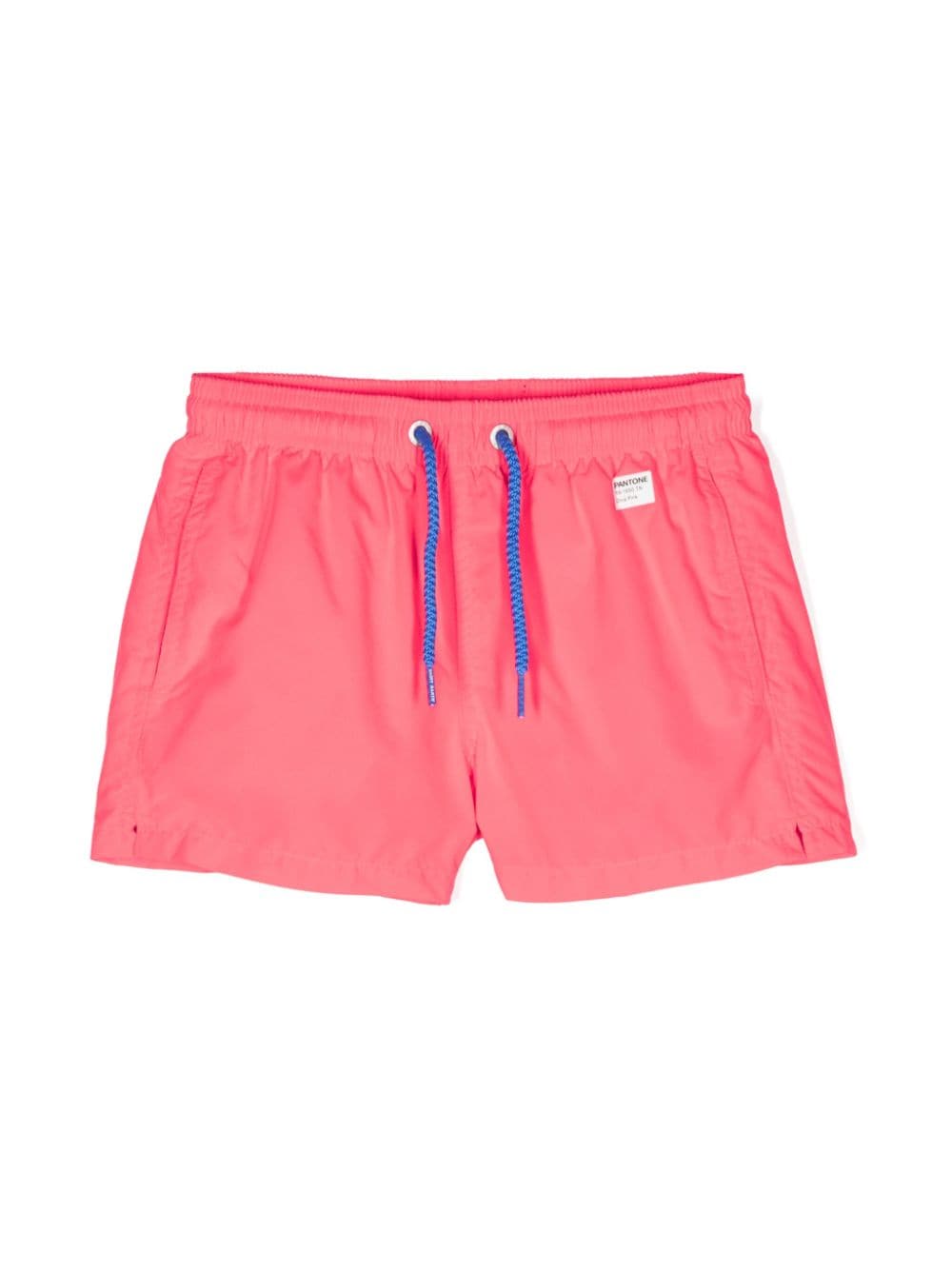 MC2 Saint Barth Kids x Pantone appliqué-detail swim shorts - Pink von MC2 Saint Barth Kids