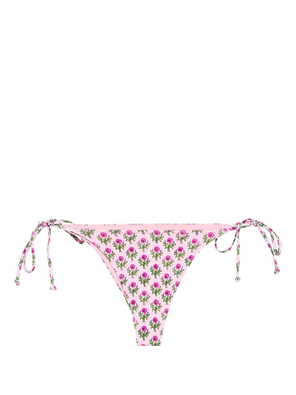 MC2 Saint Barth Marielle floral-print bikini bottom - Pink von MC2 Saint Barth