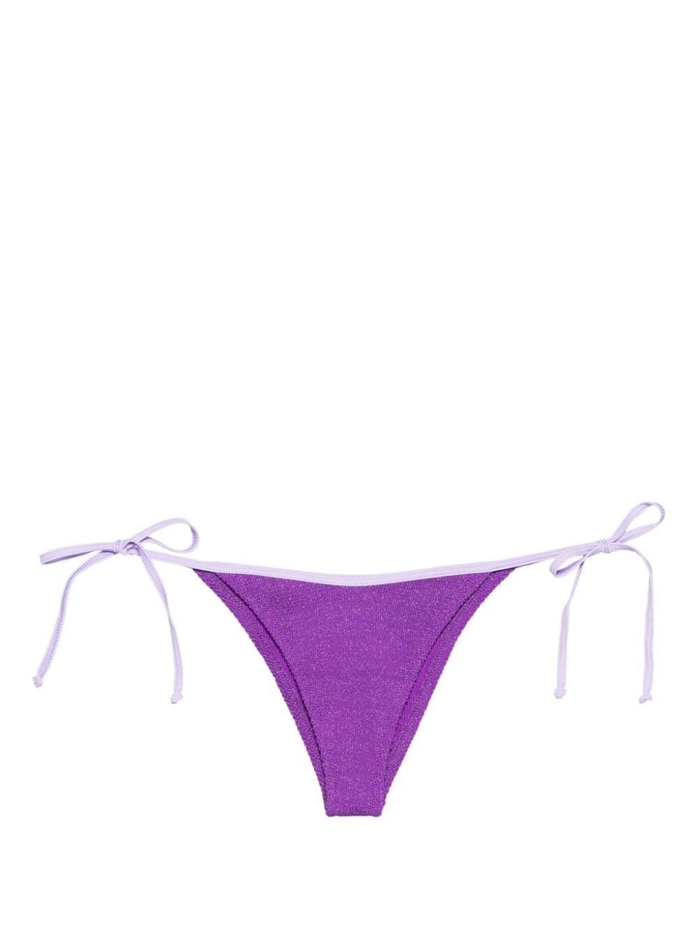 MC2 Saint Barth Marielle logo-detail bikini bottoms - Purple von MC2 Saint Barth