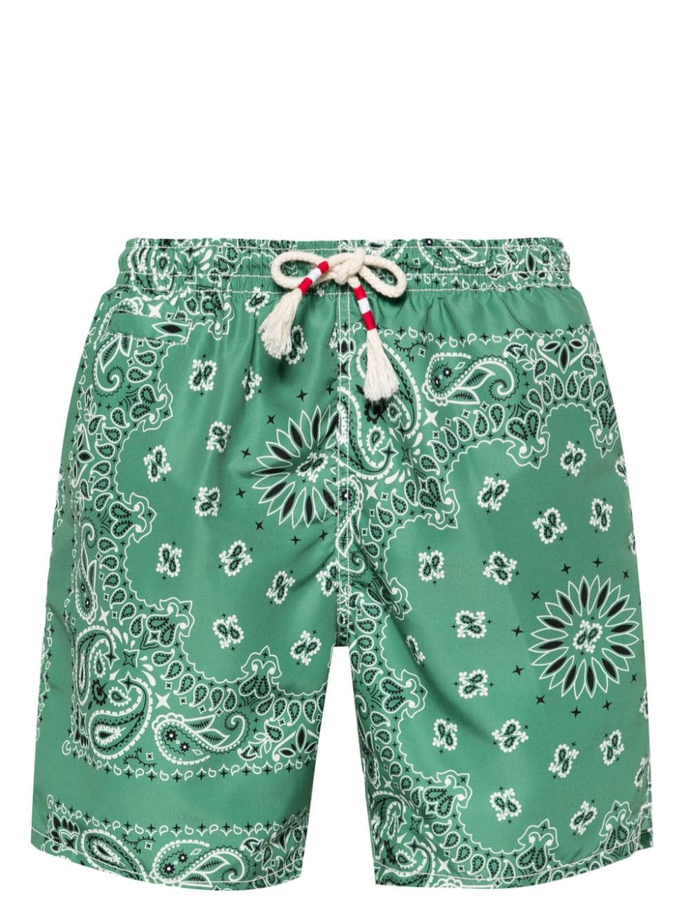 MC2 Saint Barth bandana-print swim shorts - Green von MC2 Saint Barth