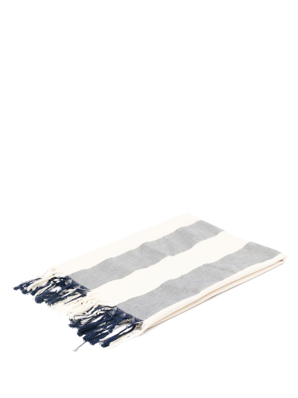 MC2 Saint Barth striped beach fouta - Blue von MC2 Saint Barth