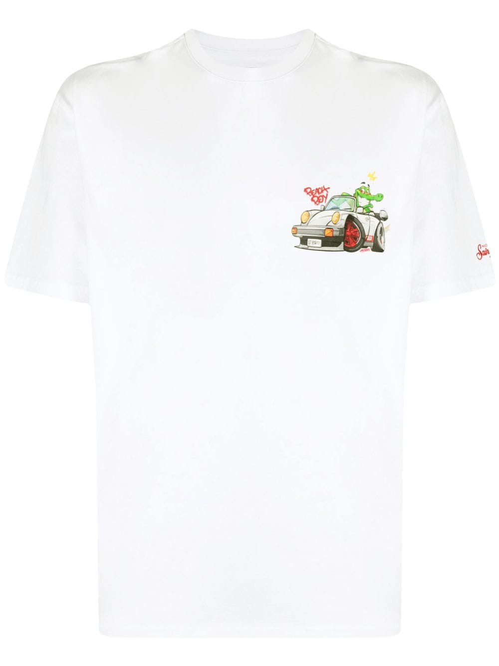 MC2 Saint Barth x Crypto Puppets® car-print T-shirt - Neutrals von MC2 Saint Barth
