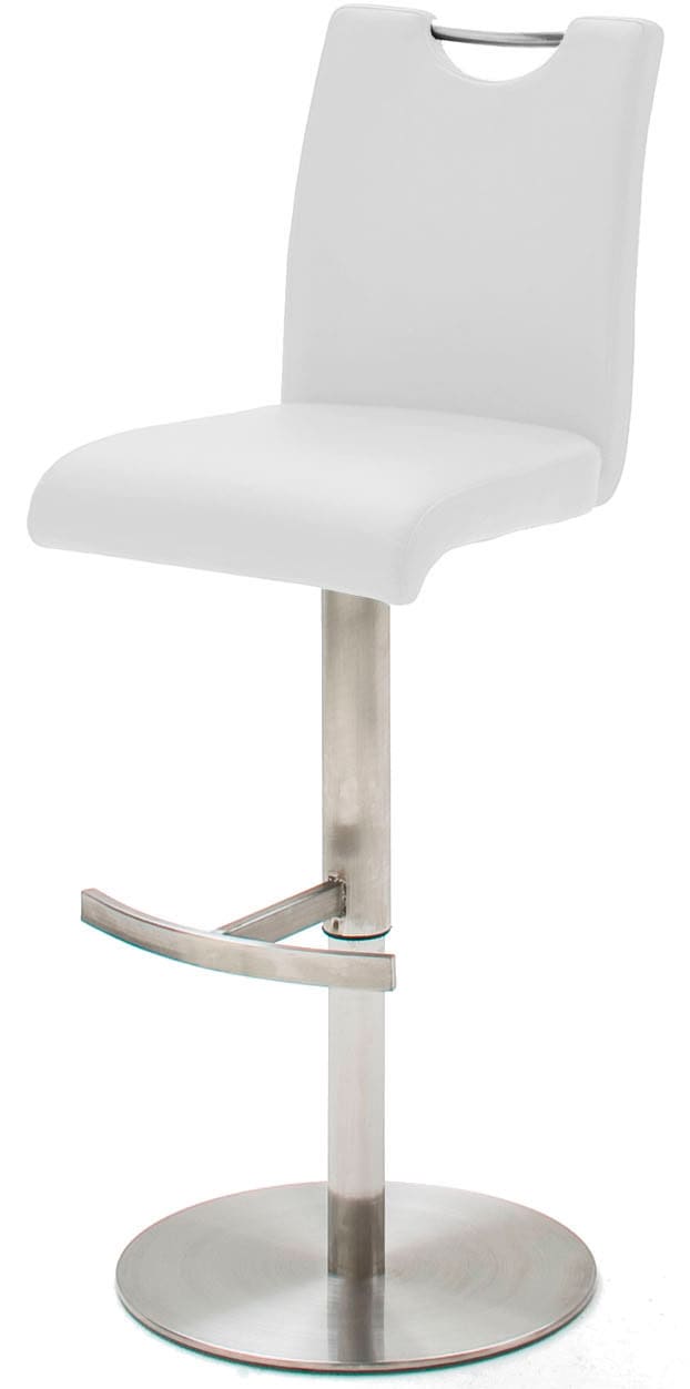 MCA furniture Bistrostuhl »ALESI«, mit Rückenlehne, 360° drehbar, Sitzhöhe einstellbar von 56-81 cm MCA furniture Bistrostuhl »ALESI«, mit Rückenlehne, 360° drehbar, Sitzhöhe einstellbar von 56-81 cm von MCA furniture