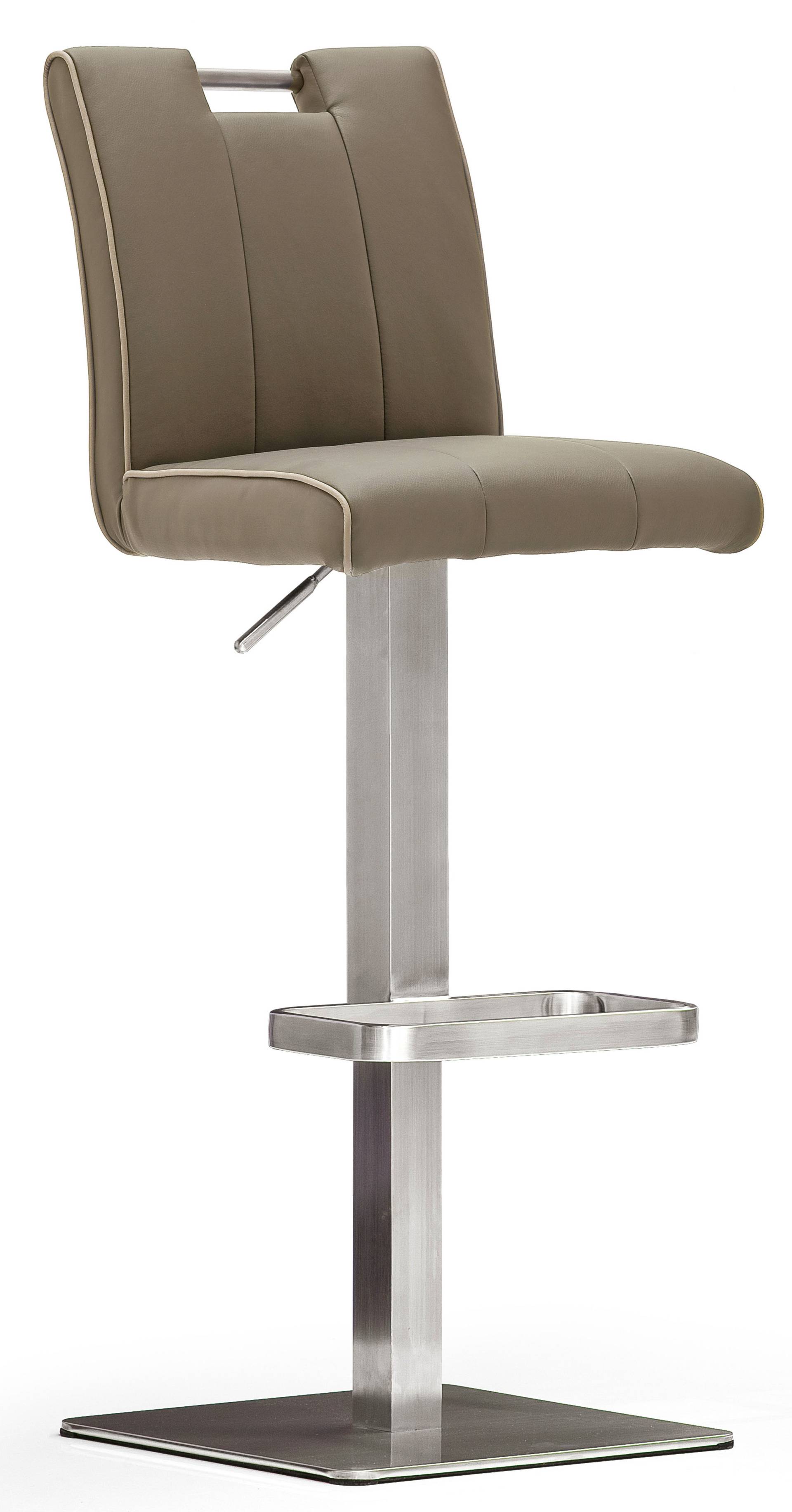 MCA furniture Bistrostuhl »BARBECOOL«, mit Rückenlehne, Bodenplatte eckig, 360° drehbar, Sitzhöhe von 55-80cm MCA furniture Bistrostuhl »BARBECOOL«, mit Rückenlehne, Bodenplatte eckig, 360° drehbar, Sitzhöhe von 55-80cm von MCA furniture