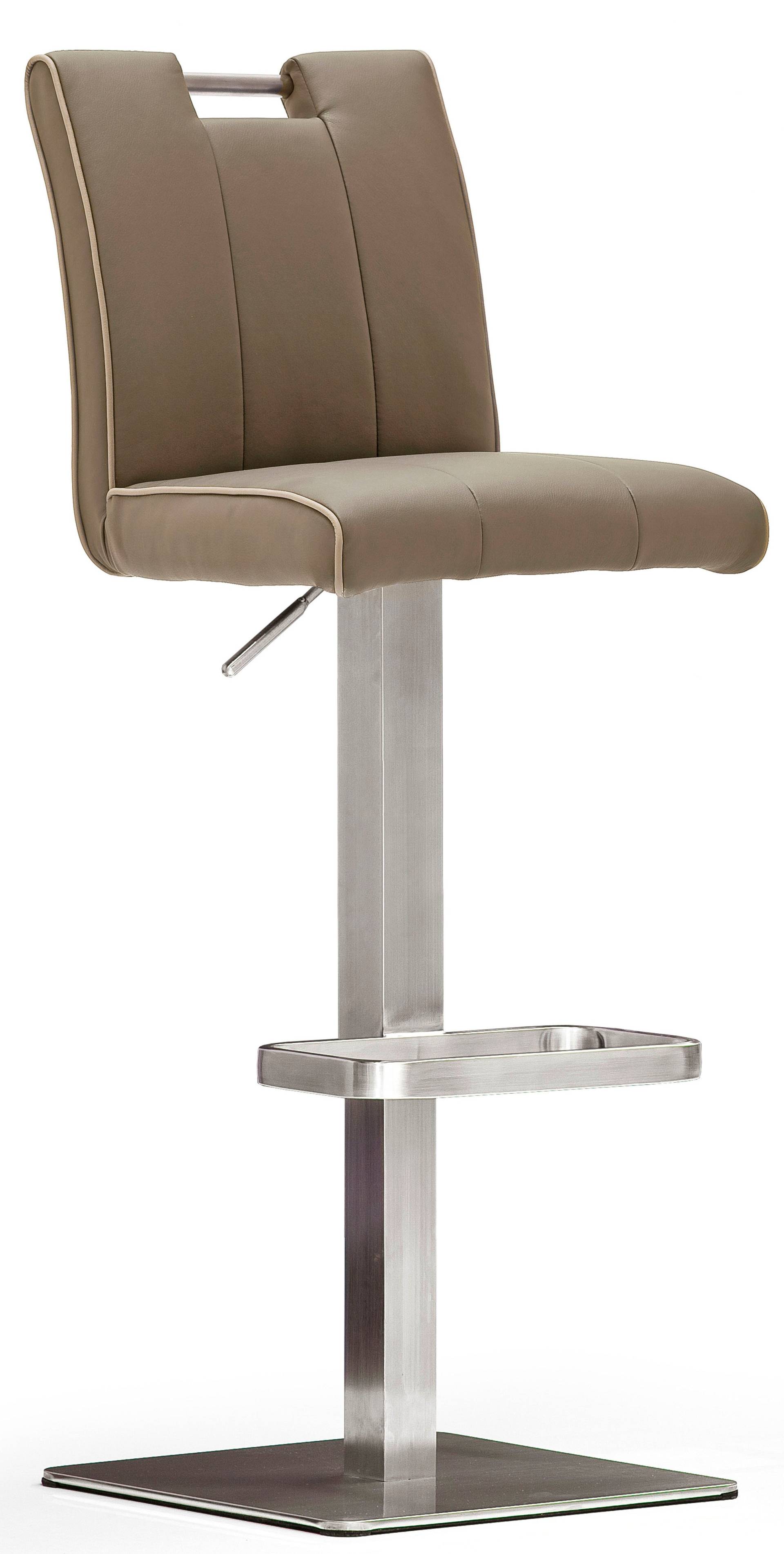 MCA furniture Bistrostuhl »BARBECOOL«, mit Rückenlehne, Bodenplatte eckig, 180° drehbar, Sitzhöhe von 55-80cm MCA furniture Bistrostuhl »BARBECOOL«, mit Rückenlehne, Bodenplatte eckig, 180° drehbar, Sitzhöhe von 55-80cm von MCA furniture