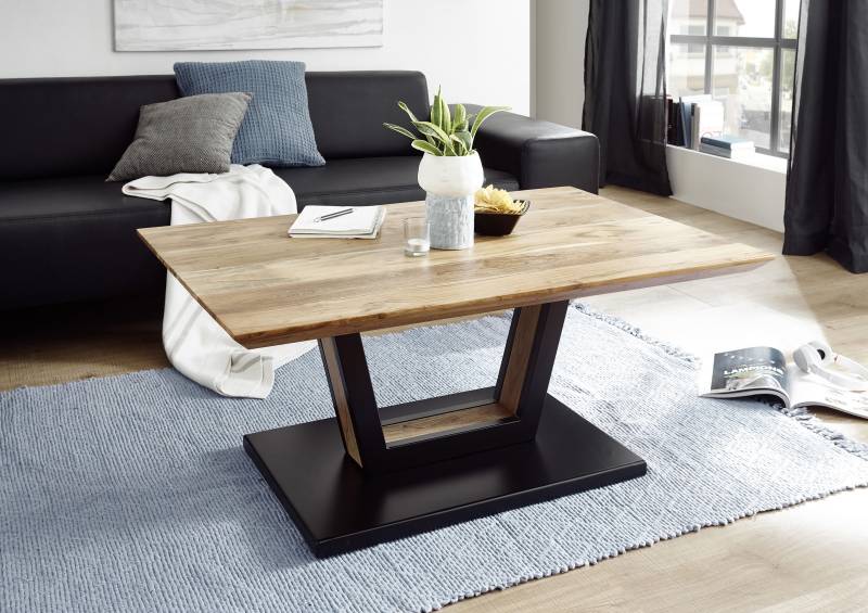 MCA furniture Couchtisch »Bedford«, Wohnzimmertisch Massivholz Akazie Natur lackiert von MCA furniture
