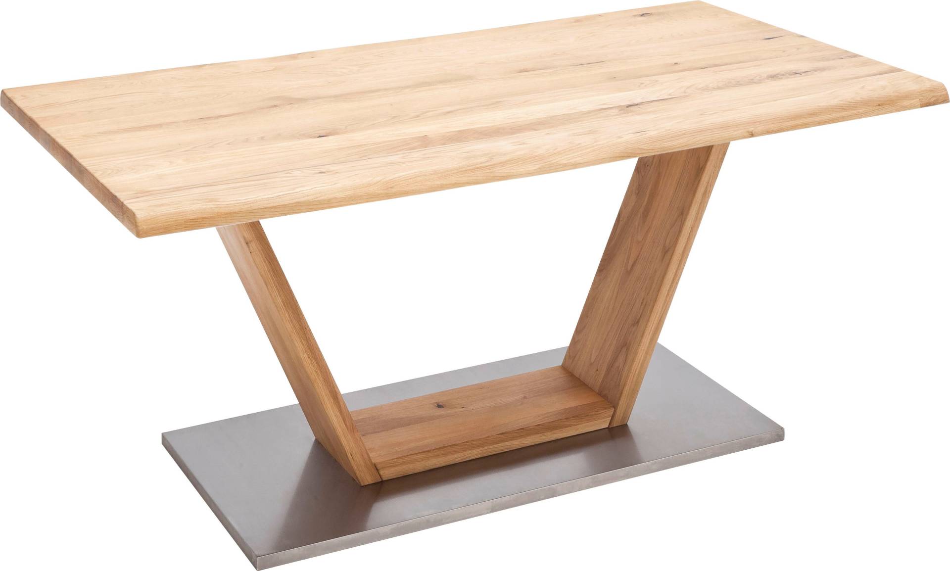 MCA furniture Esstisch »Greta«, Esstisch Massivholz mit Baumkante, gerader Kante oder Tischplatte MCA furniture Esstisch »Greta«, Esstisch Massivholz mit Baumkante, gerader Kante oder Tischplatte von MCA furniture