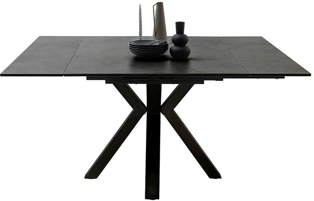 MCA furniture Esstisch »PALLINI Auszugstisch 90-150 cm«, (Einzelstück), Keramik,Metall,Längsseitenauszug,ausziehbar,Tischplatte 13 mm von MCA furniture