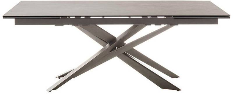 MCA furniture Esstisch »TESERO Auszugtisch 200-300 cm«, (Einzelstück), Keramik,Edelstahl,Marmor-Optik,ausziehbar,belastbar 100kg,10-12 Pers. von MCA furniture