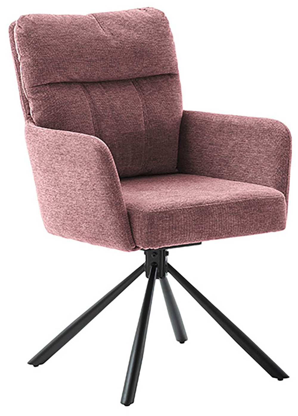MCA furniture Esszimmerstuhl, Chenilleoptik, (2er-Set), drehbar 180°, Taschenfederkern, Sitzhöhe ca. 50 cm von MCA furniture