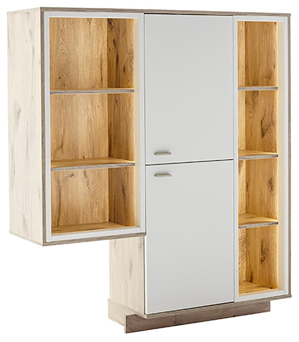 MCA furniture Highboard »SANTERNO«, nur in Verbindung mit Type 46310960! Breite 124 cm von MCA furniture