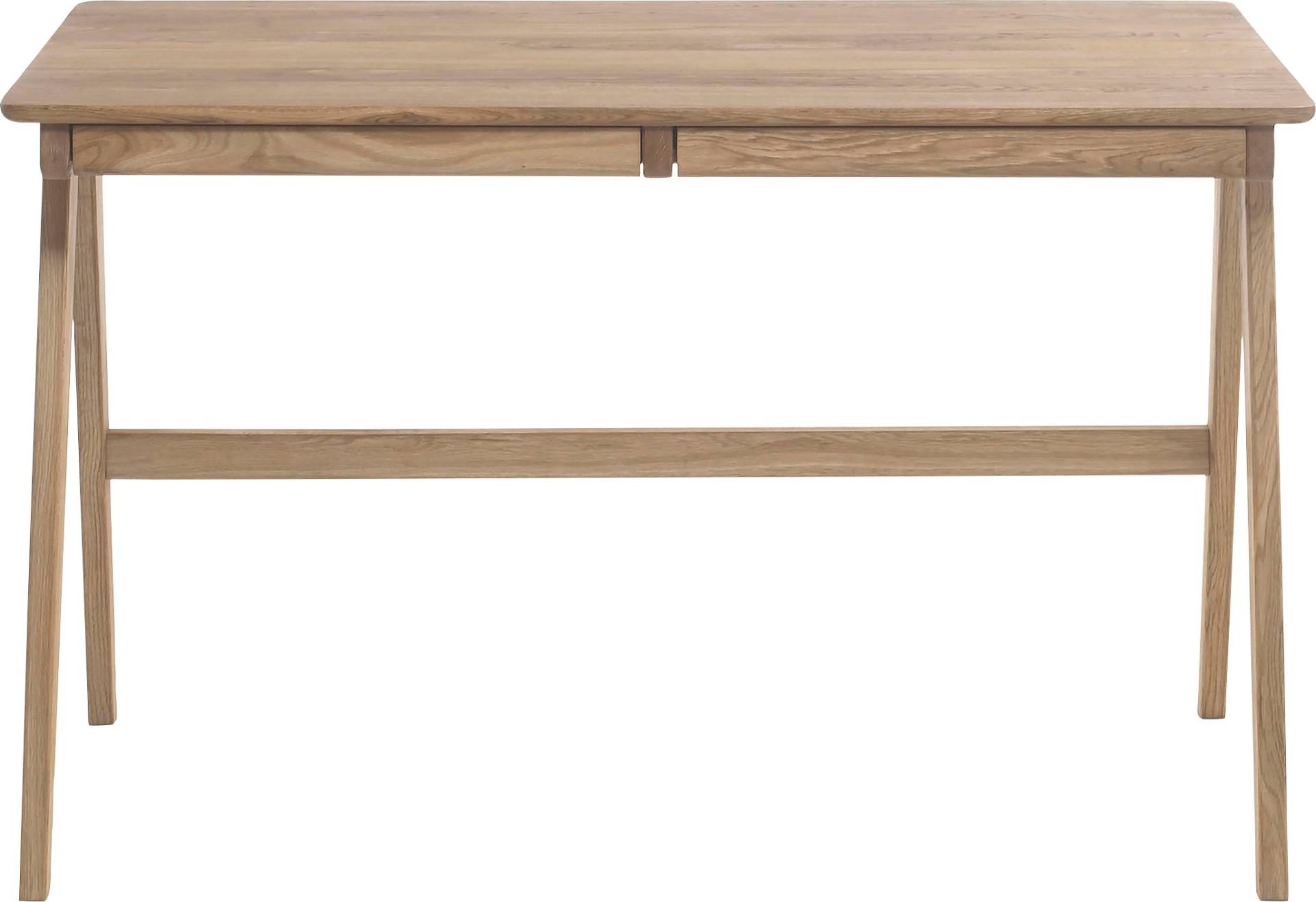 MCA furniture Schreibtisch »Delia«, Asteiche Massivholz geölt mit Schubladen, Breite 120 cm MCA furniture Schreibtisch »Delia«, Asteiche Massivholz geölt mit Schubladen, Breite 120 cm von MCA furniture