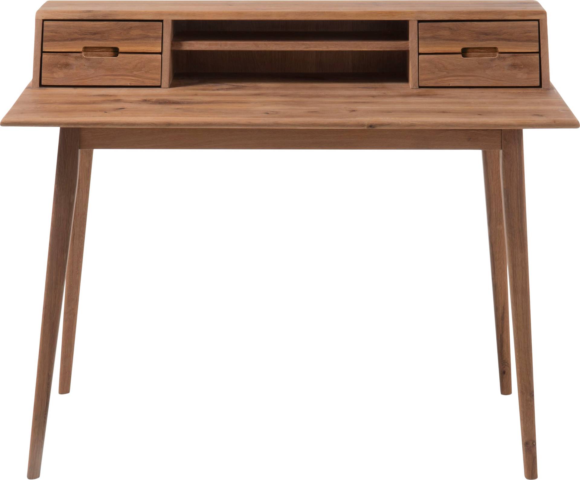 MCA furniture Schreibtisch »Melbourne«, Massivholz Asteiche geölt mit Schubladen, Breite 110 cm MCA furniture Schreibtisch »Melbourne«, Massivholz Asteiche geölt mit Schubladen, Breite 110 cm von MCA furniture