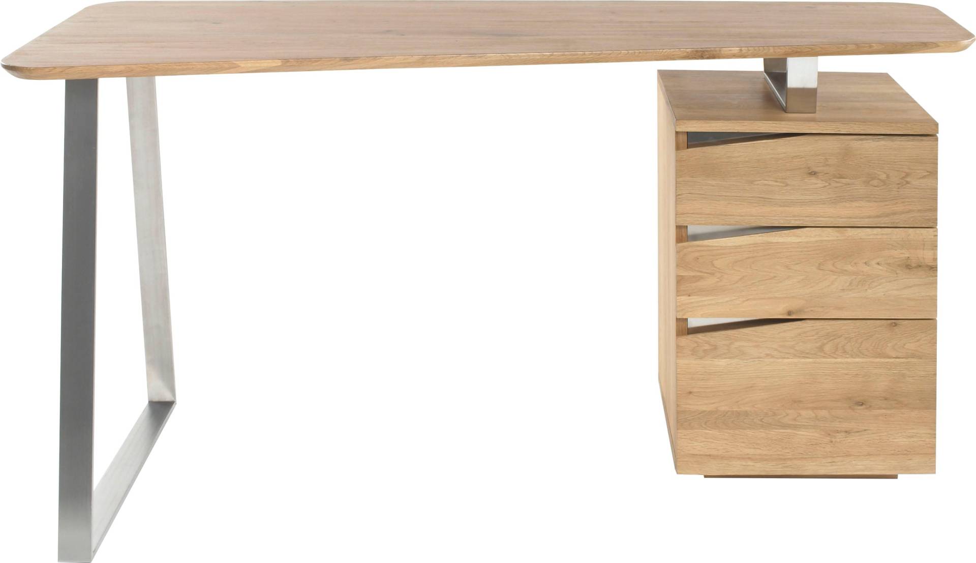 MCA furniture Schreibtisch »Tori«, Asteiche Massivholz geölt, mit 3 Schubladen, Breite 150 cm MCA furniture Schreibtisch »Tori«, Asteiche Massivholz geölt, mit 3 Schubladen, Breite 150 cm von MCA furniture