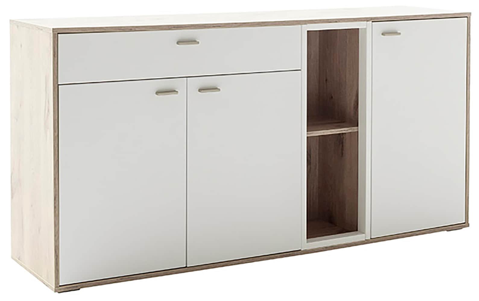 MCA furniture Sideboard »SANTERNO«, mit 3 Türen, 1 Schubkasten, gedämpft, 2 Fächer, Breite 168 cm MCA furniture Sideboard »SANTERNO«, mit 3 Türen, 1 Schubkasten, gedämpft, 2 Fächer, Breite 168 cm von MCA furniture