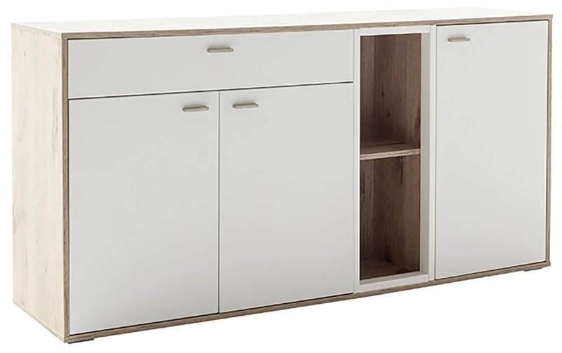 MCA furniture Sideboard »SANTERNO«, mit 3 Türen, 1 Schubkasten, gedämpft, 2 Fächer, Breite 168 cm von MCA furniture