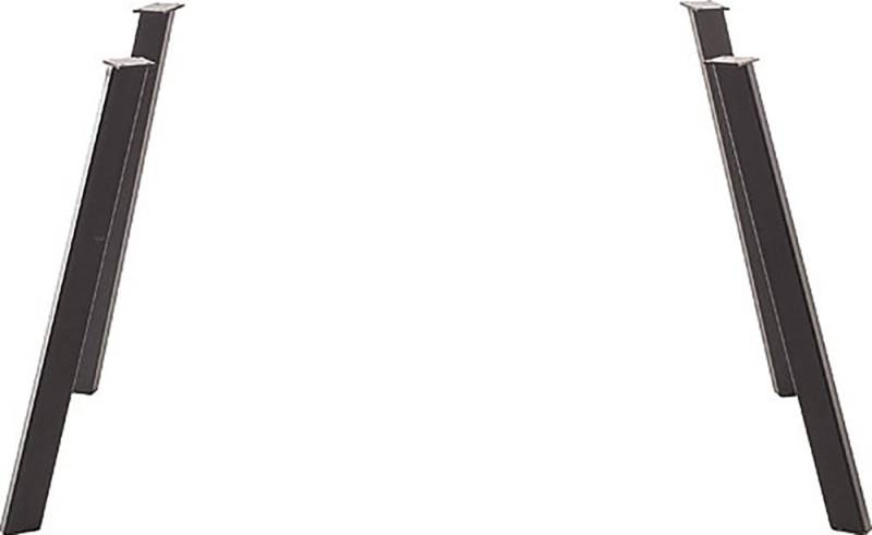 MCA living Tischbein »Zeballos Vierfuss Gestell«, (Set, 4 St.), schwarz pulverbeschichtet von MCA living