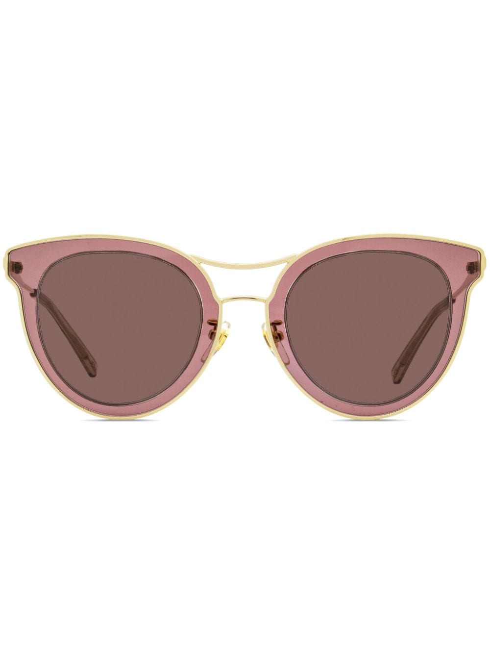 MCM 139 oval sunglasses - Gold von MCM