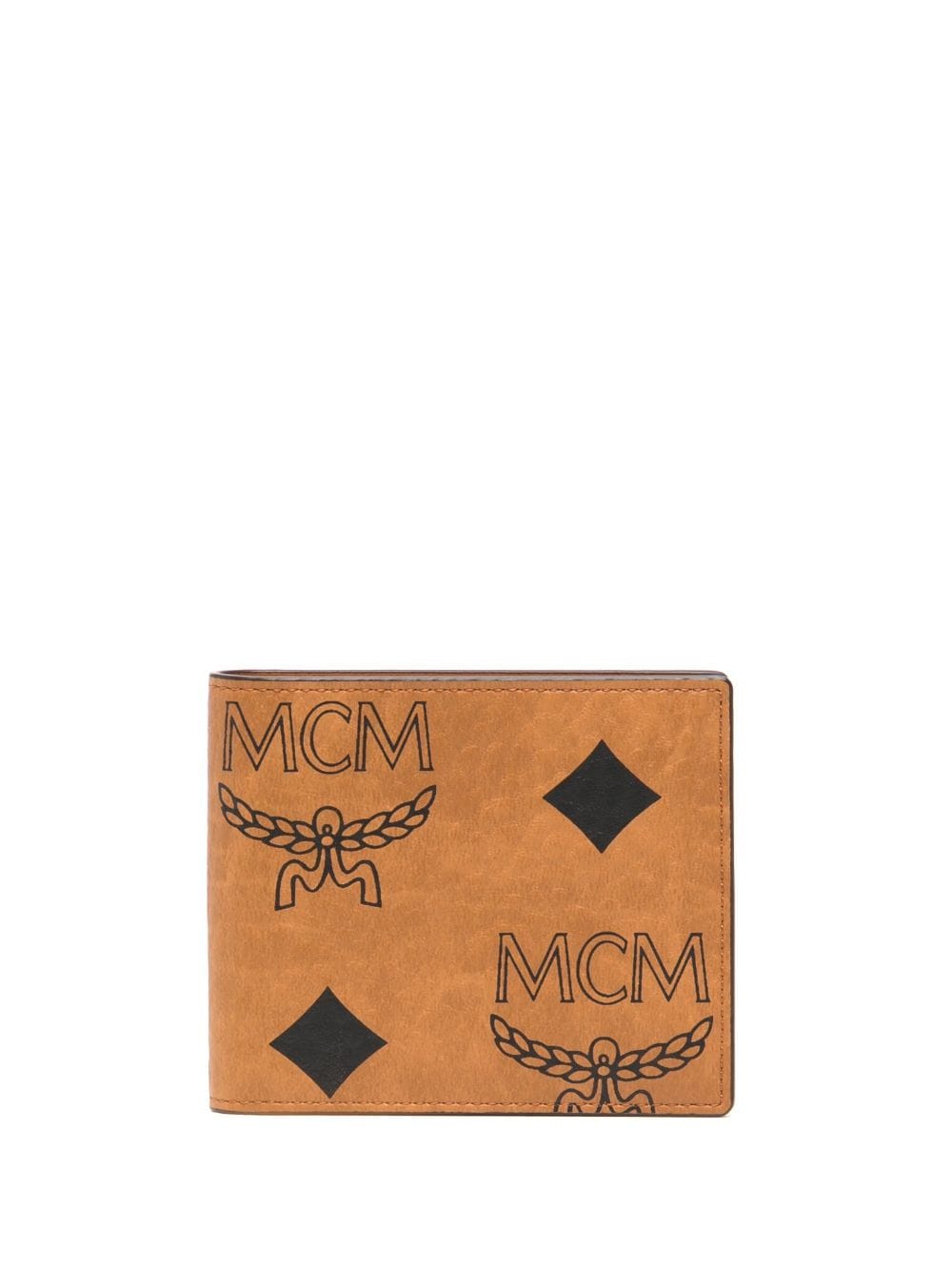MCM Aren monogram wallet - Brown von MCM
