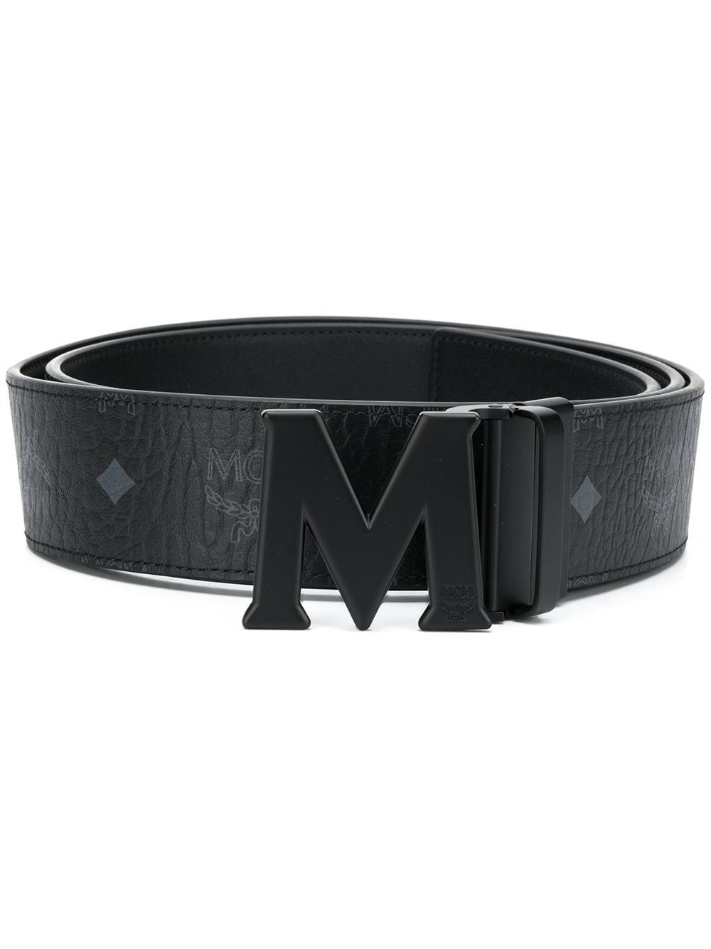 MCM Claus M matte reversible belt - Black von MCM