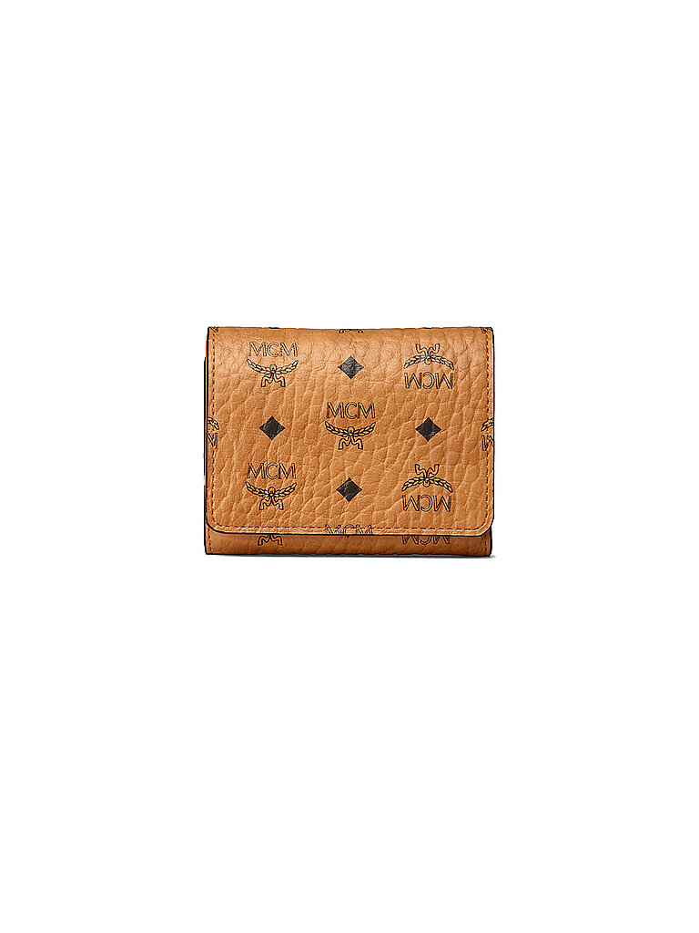 MCM Geldbörse Visetos Original Flap Wallet  braun von MCM