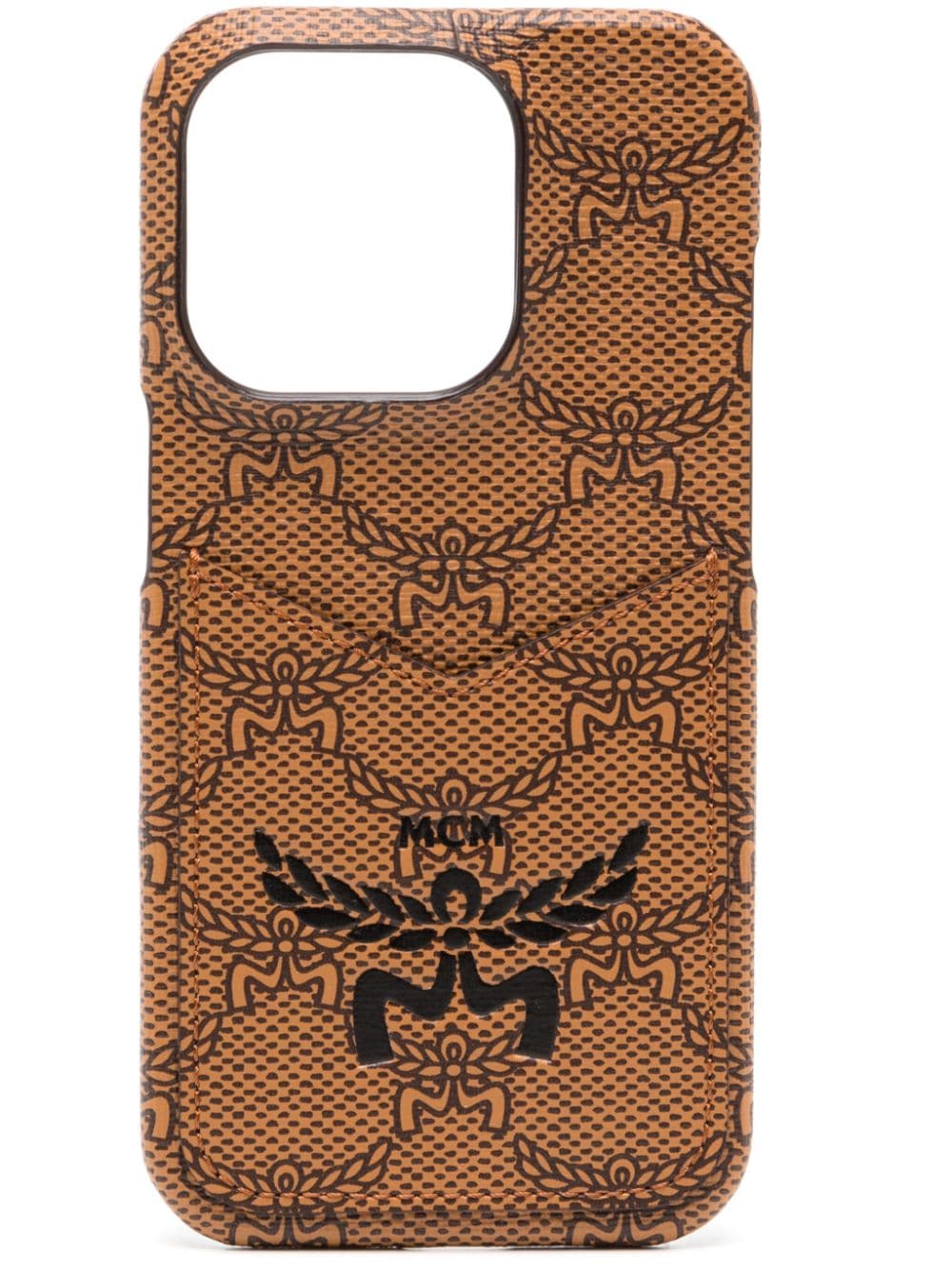 MCM Himmel iPhone 15 Pro phone case - Brown von MCM