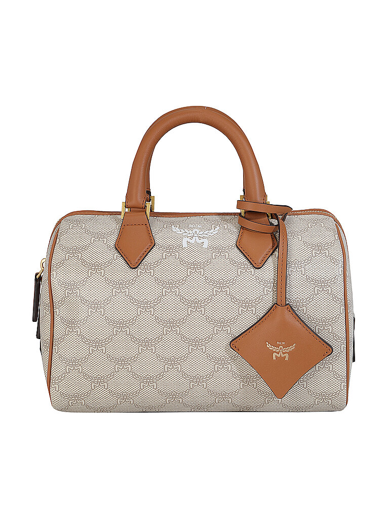 MCM Ledertasche - Henkeltasche ELLA BOSTON  beige von MCM