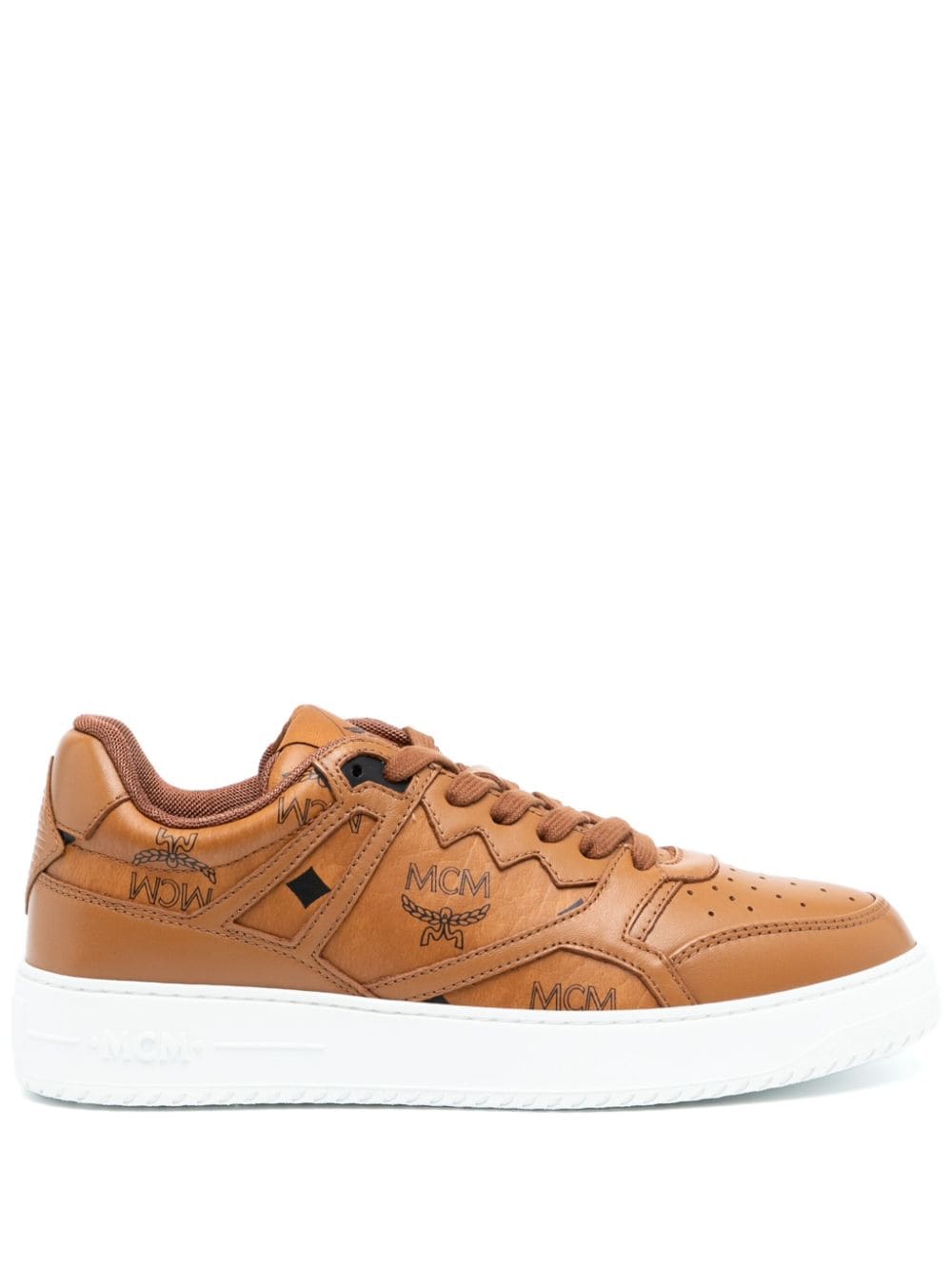 MCM Neo Terrain Lo canvas sneakers - Brown von MCM