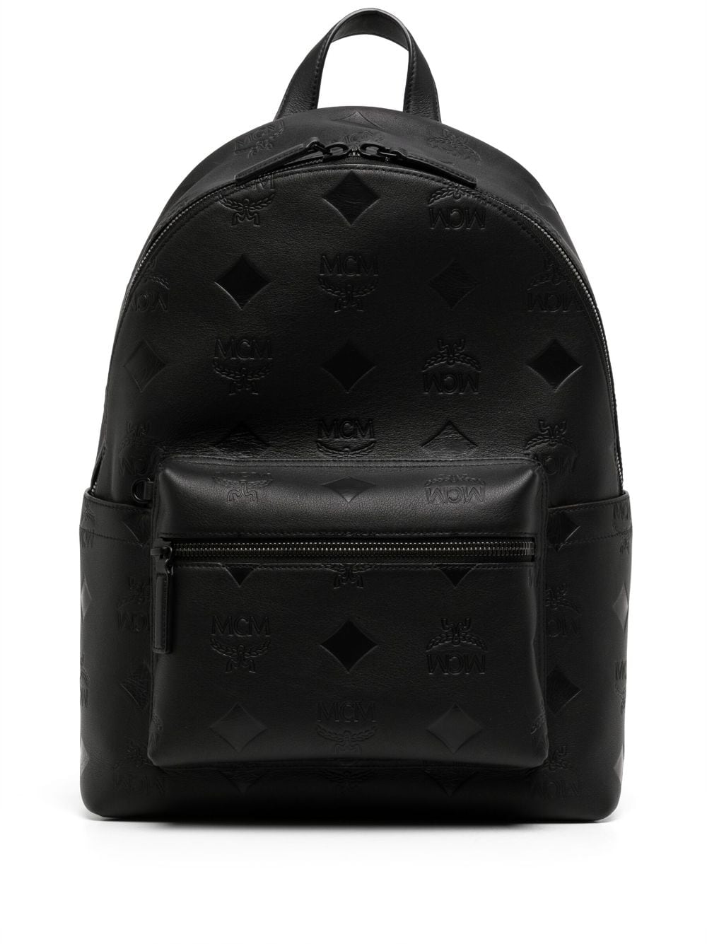 MCM medium Stark leather backpack - Black von MCM
