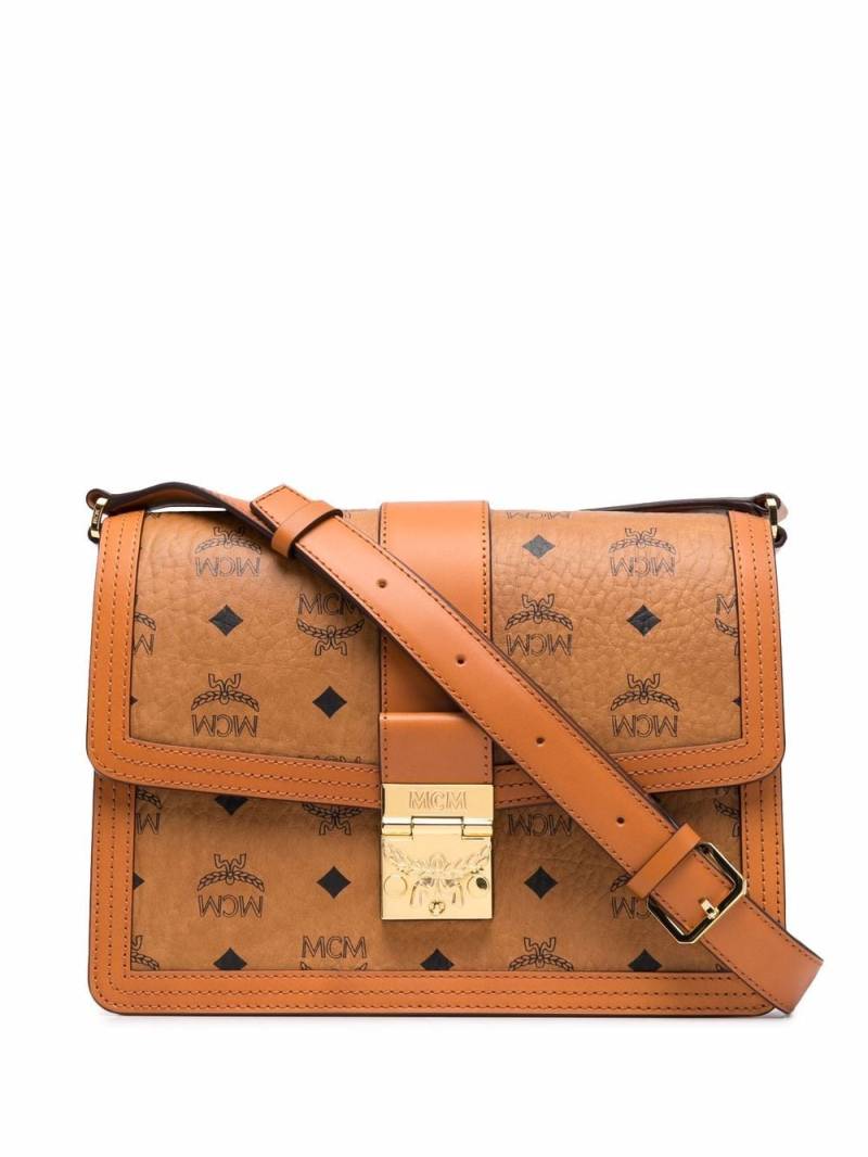 MCM medium Tracy crossbody bag - Brown von MCM