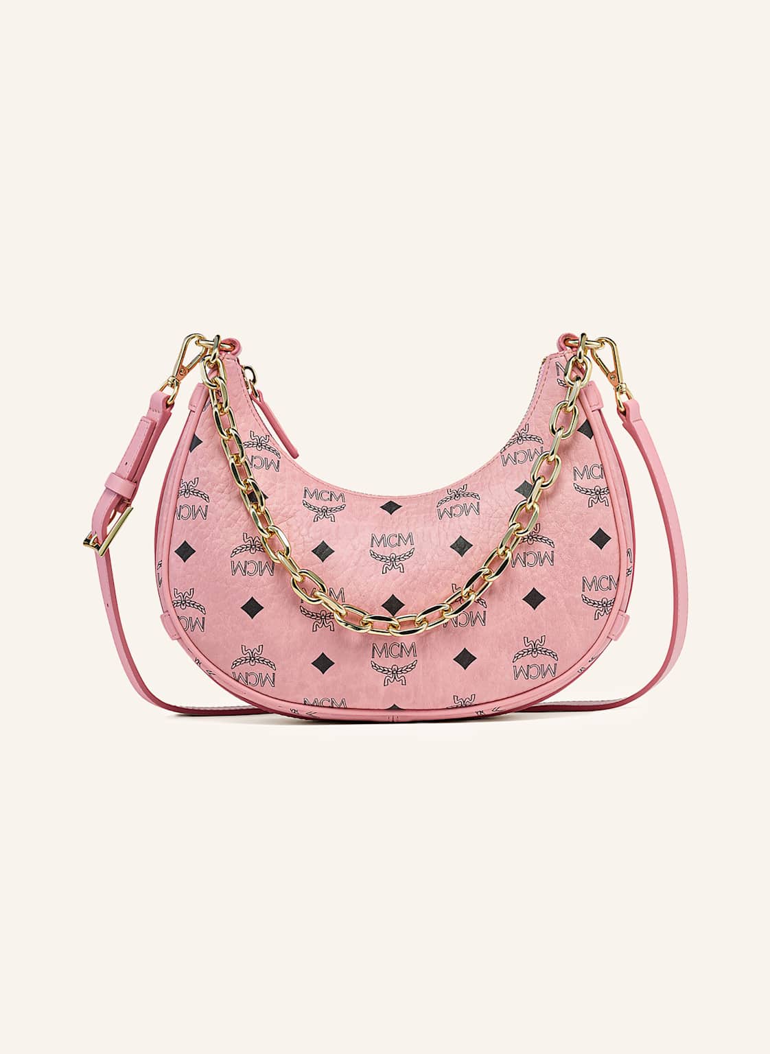 Mcm Hobo-Bag Aren Small rosa Mcm Hobo-Bag Aren Small rosa von MCM