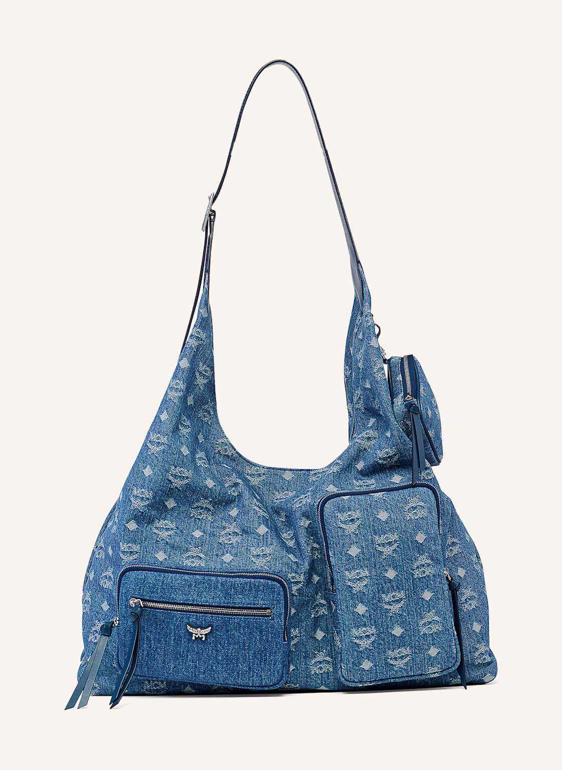 Mcm Hobo-Bag Aren Xl Mit Pouch blau Mcm Hobo-Bag Aren Xl Mit Pouch blau von MCM