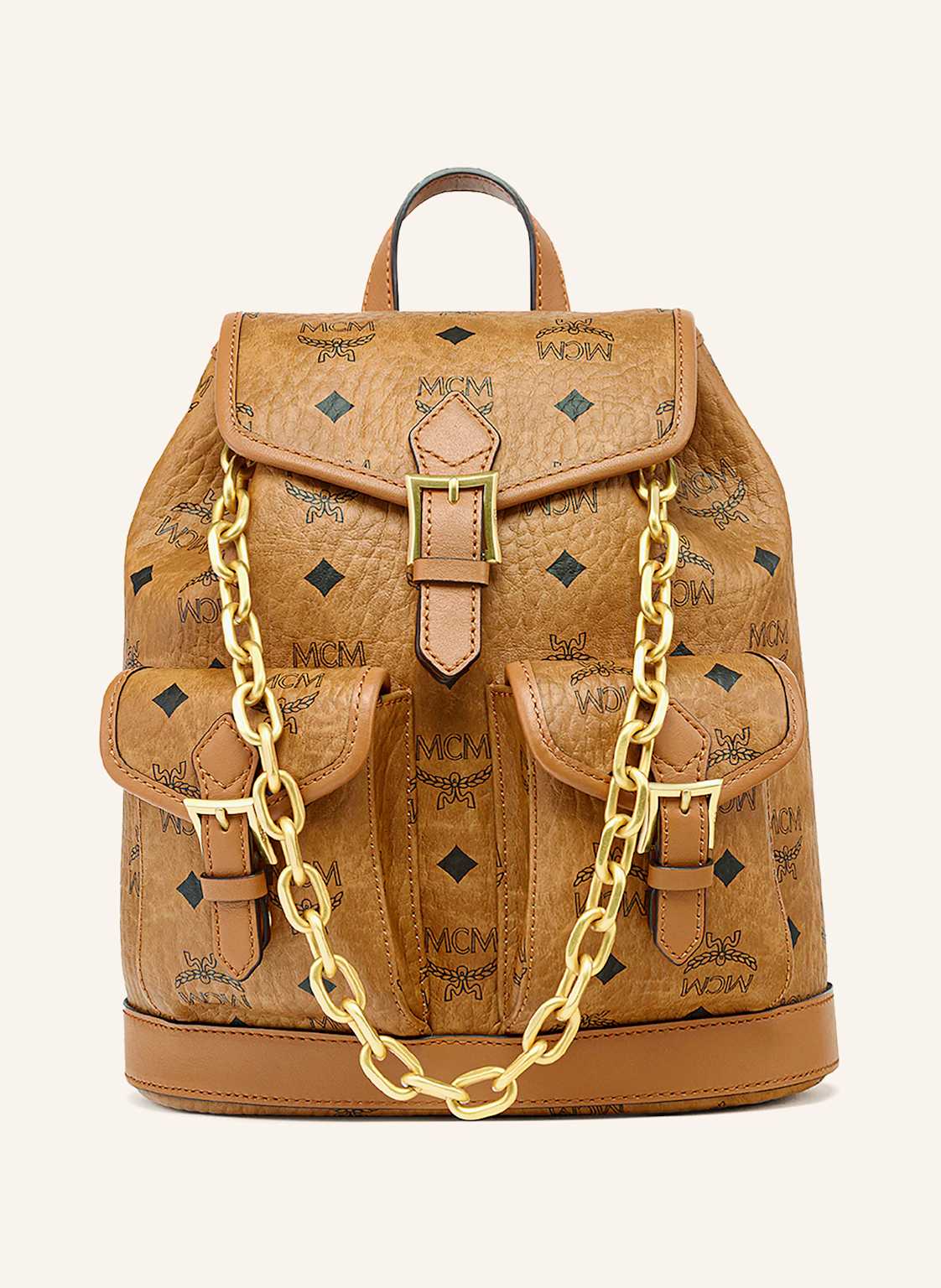 Mcm Rucksack Aren Mini braun Mcm Rucksack Aren Mini braun von MCM