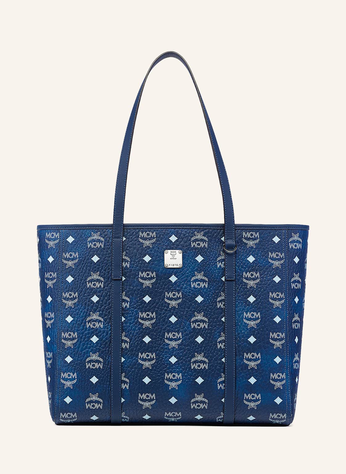 Mcm Shopper Toni Medium blau von MCM