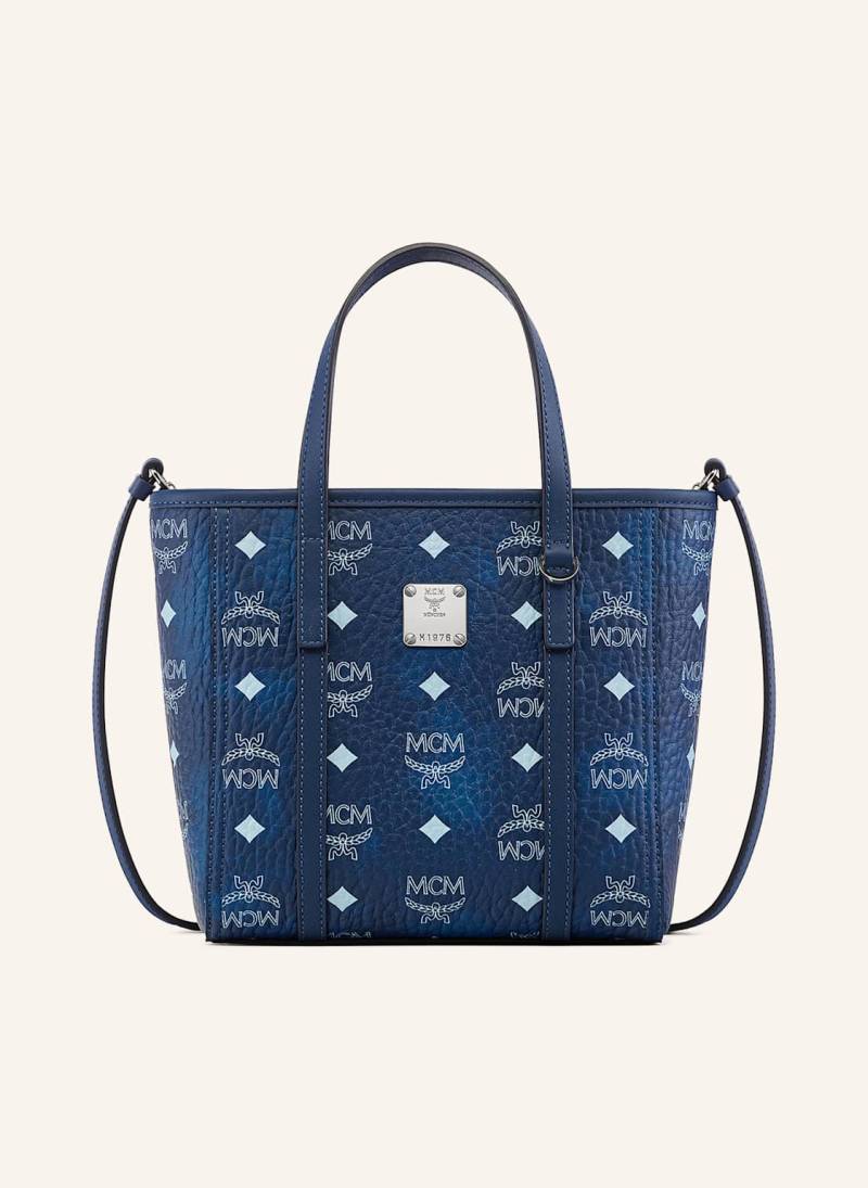 Mcm Shopper Toni Mini blau von MCM