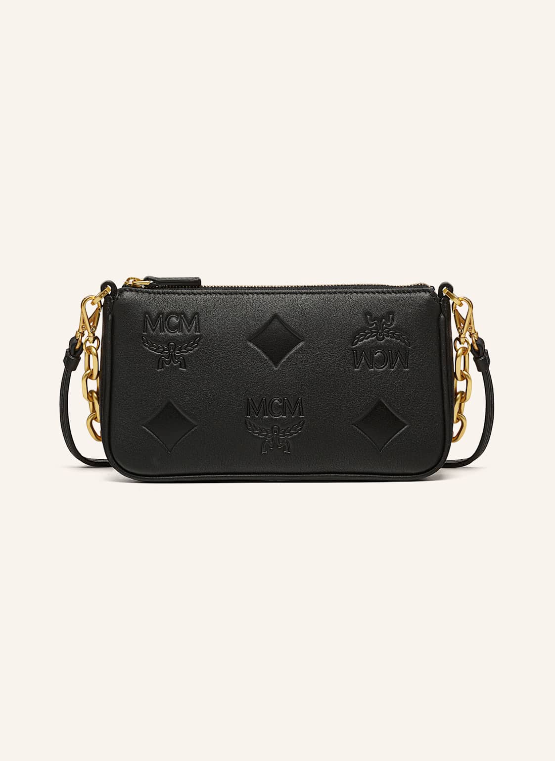 Mcm Umhängetasche Aren Maxi schwarz Mcm Umhängetasche Aren Maxi schwarz von MCM