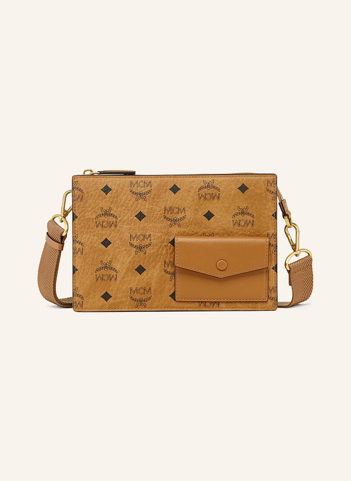 Mcm Umhängetasche Aren Small braun Mcm Umhängetasche Aren Small braun von MCM