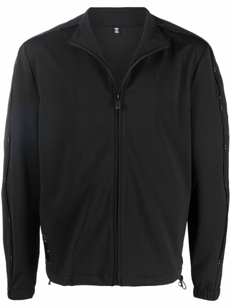 MCQ contrast-trim lightweight jacket - Black von MCQ