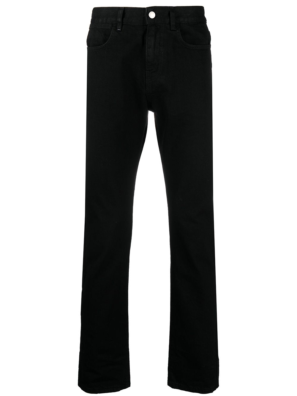 MCQ high-rise straight leg jeans - Black von MCQ