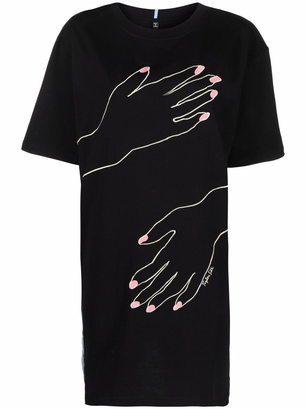 MCQ oversized handsy T-shirt - Black von MCQ