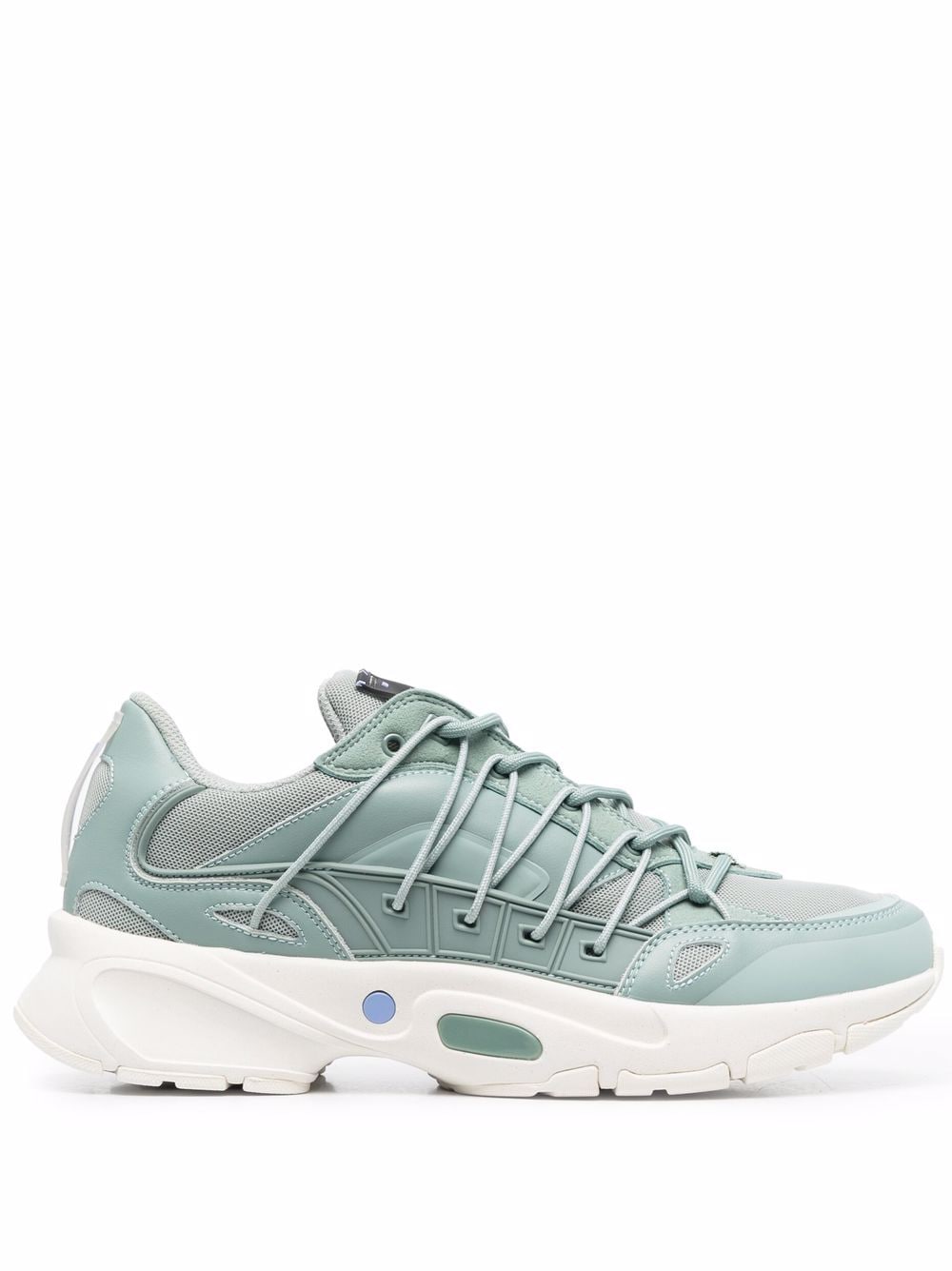 MCQ panelled chunky sneakers - Green von MCQ