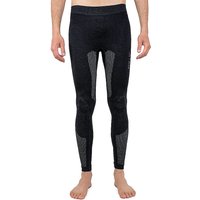 MERINO & MORE Herren Funktionsunterhose lang schwarz | S