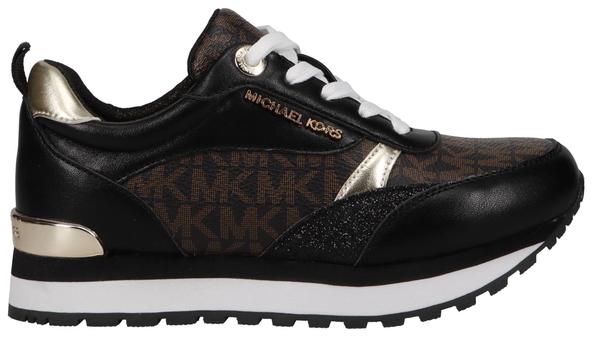 MICHAEL KORS KIDS Sneaker »BILLIE DORIAN«, mit goldfarbenen Details, Freizeitschuh, Halbschuh, Schnürschuh MICHAEL KORS KIDS Sneaker »BILLIE DORIAN«, mit goldfarbenen Details, Freizeitschuh, Halbschuh, Schnürschuh von MICHAEL KORS KIDS