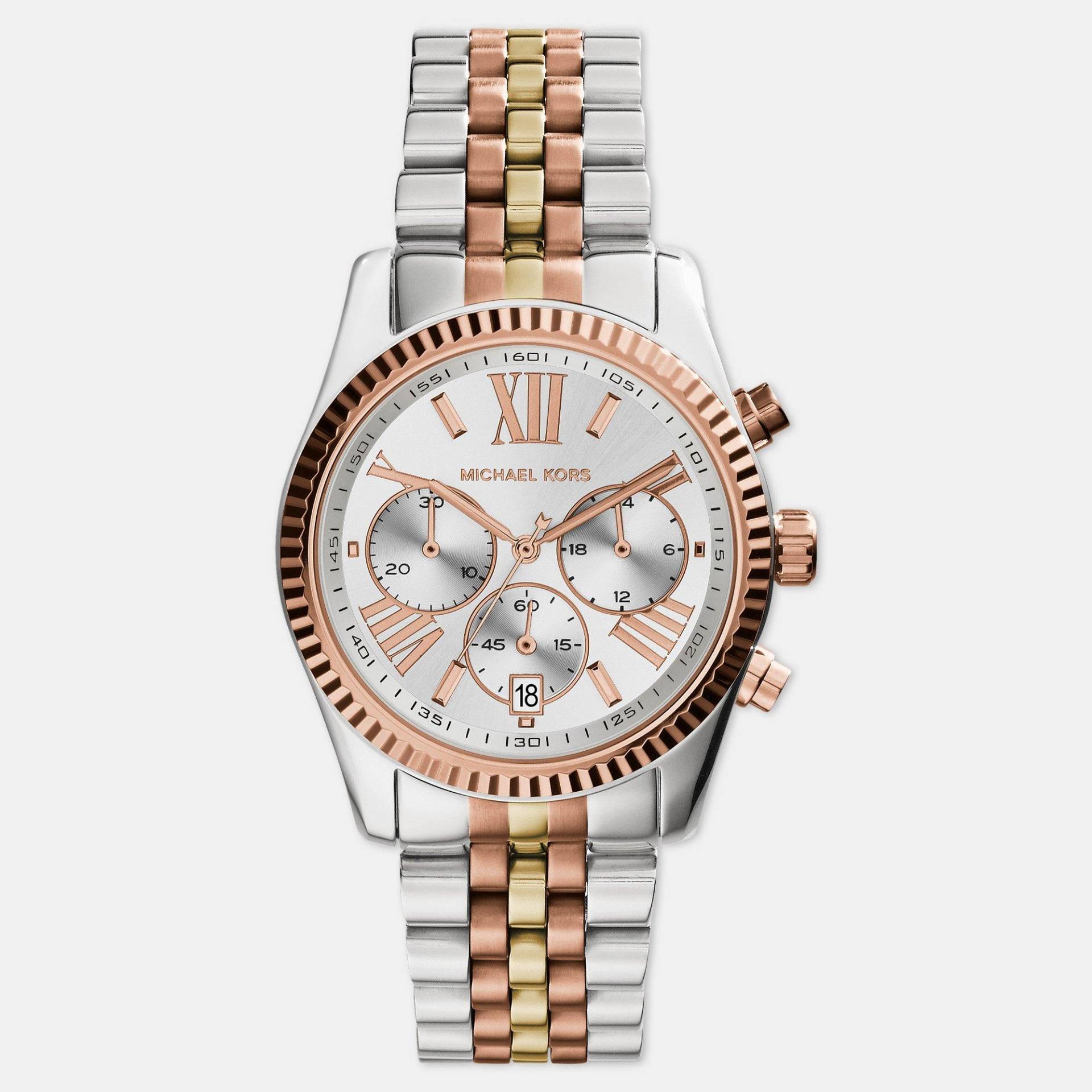 Chronograph Uhr Damen Zweifarbig mm#46/38mm von MICHAEL KORS