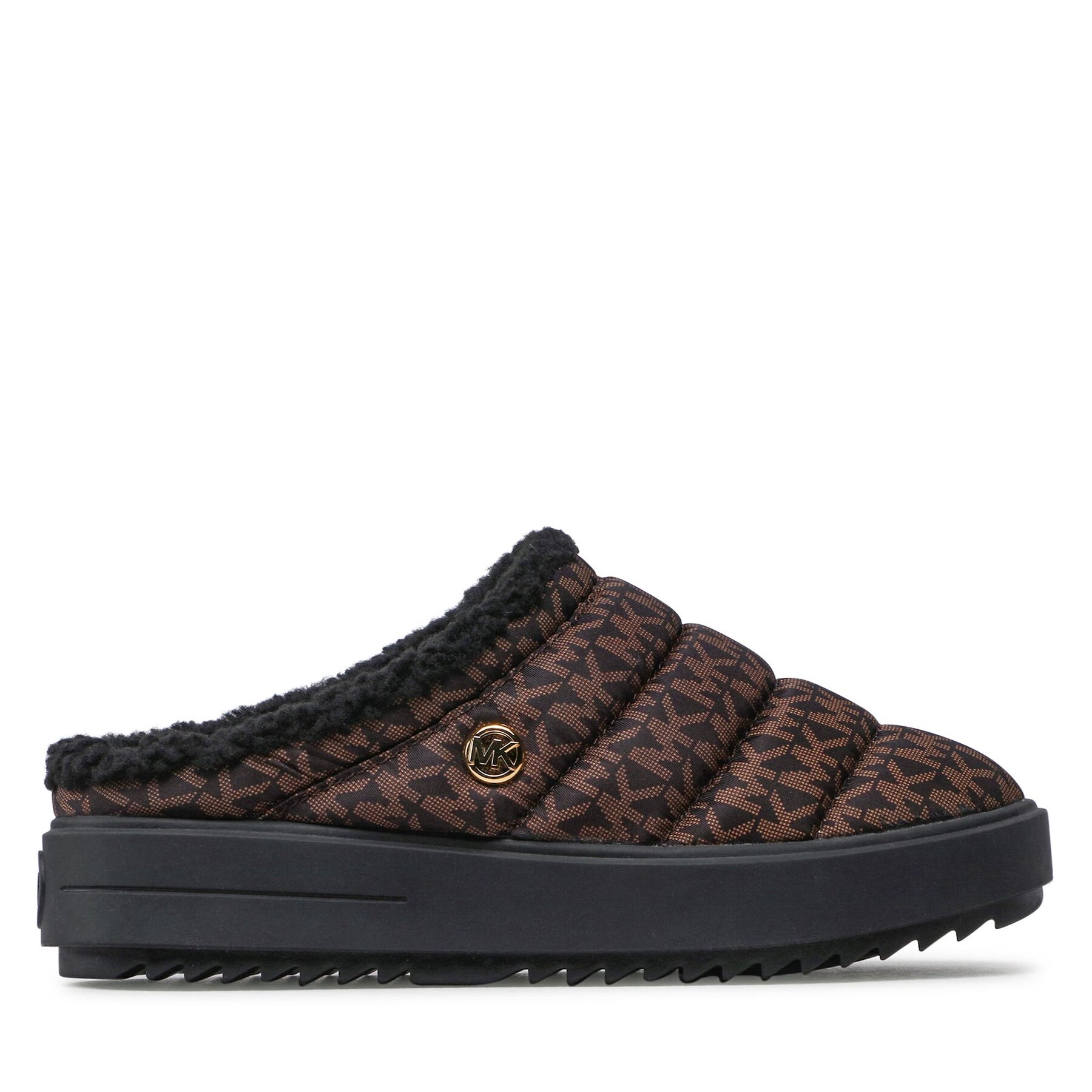 Hausschuhe MICHAEL Michael Kors Emmett Quilted Slip On 43F2EMFP1Y Brown von MICHAEL Michael Kors