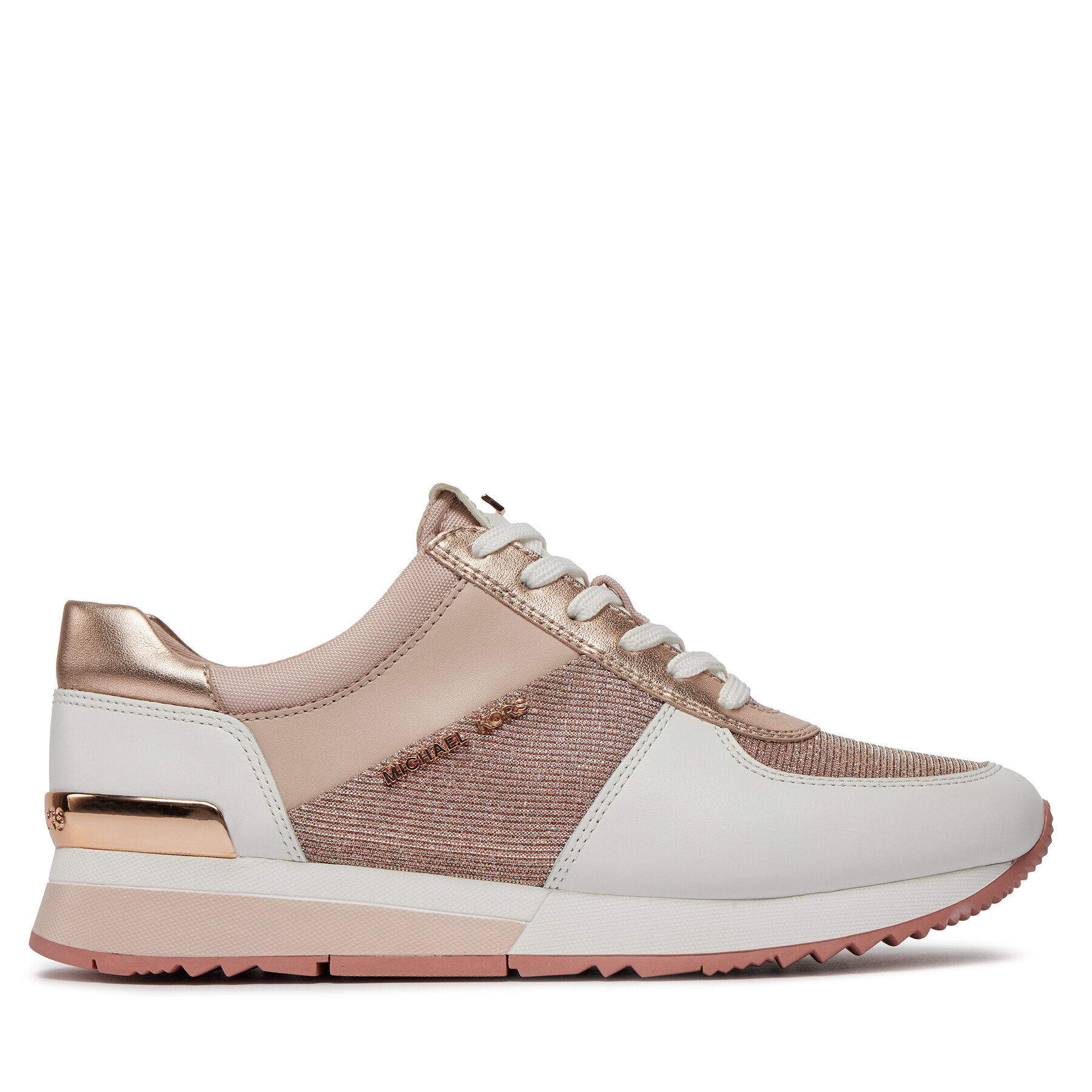 Sneakers MICHAEL Michael Kors Allie Trainer 43R4ALFS1D Rose Gold 674 von MICHAEL Michael Kors