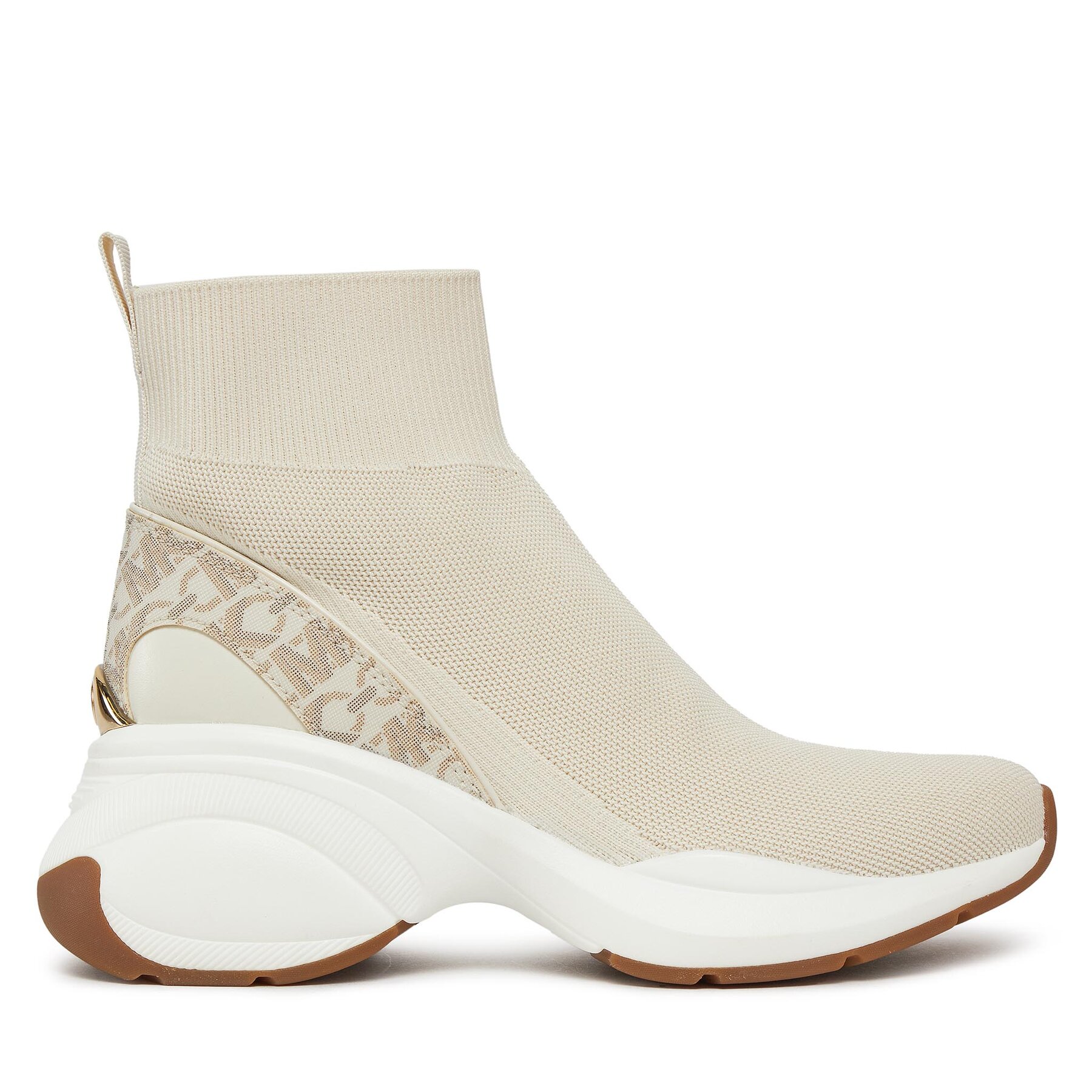 Sneakers MICHAEL Michael Kors Zuma Bootie 43R4ZUFE5D Vanilla 150 von MICHAEL Michael Kors