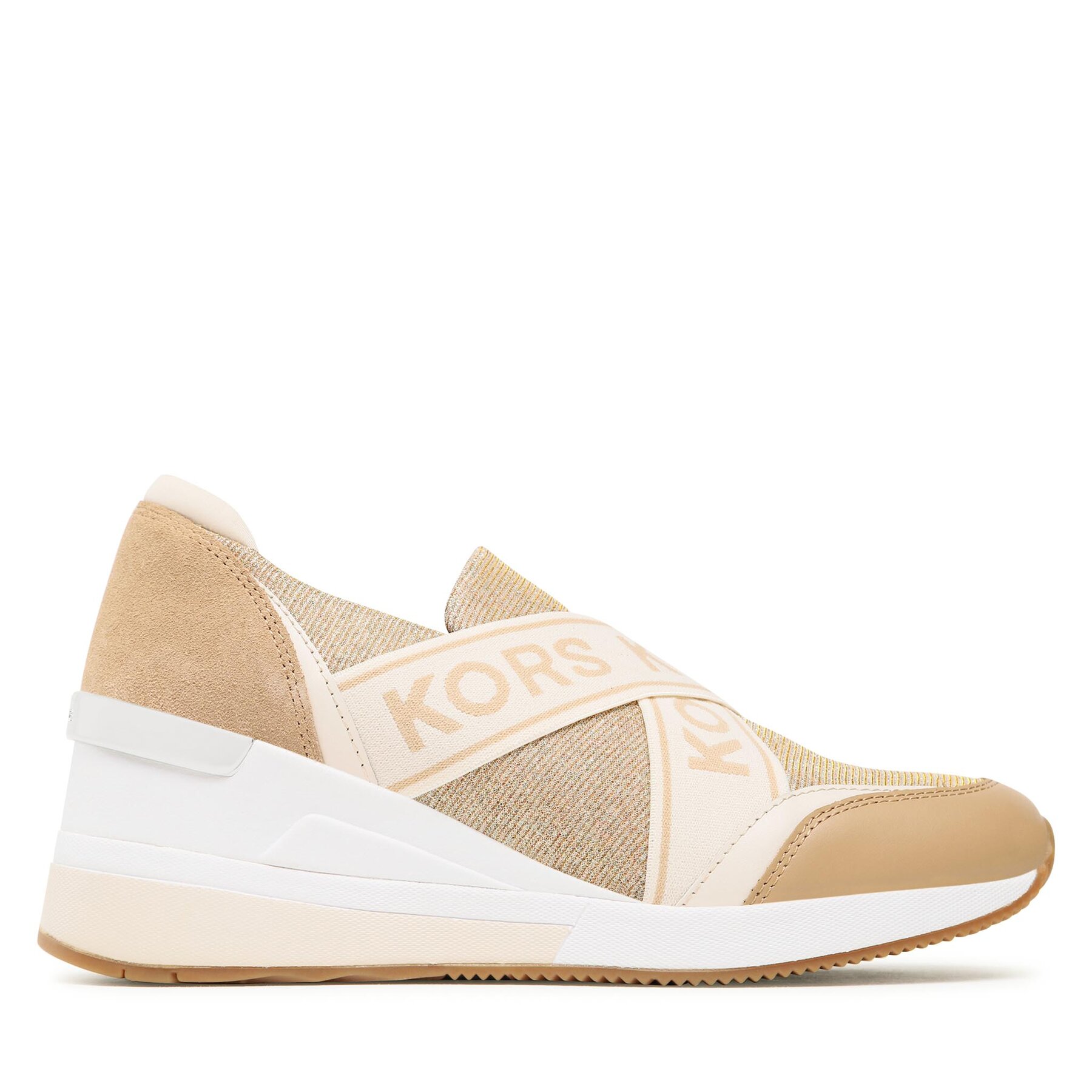 Sneakers MICHAEL Michael Kors Geena Slip On Trainer 43F3GNFP2D Camel Multi von MICHAEL Michael Kors