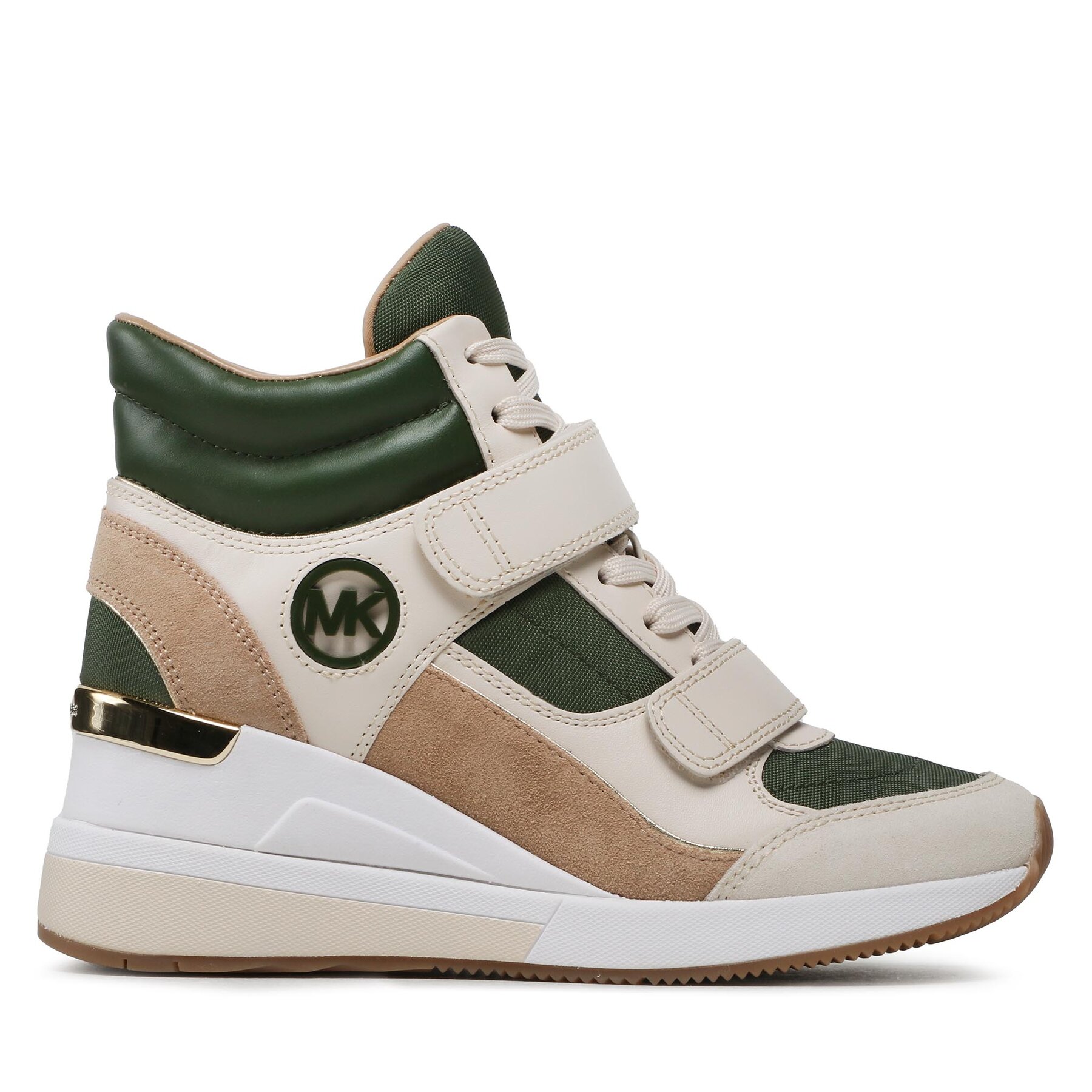 Sneakers MICHAEL Michael Kors Gentry High Top 43F3GYFE2D Amzn Grn Mlt von MICHAEL Michael Kors