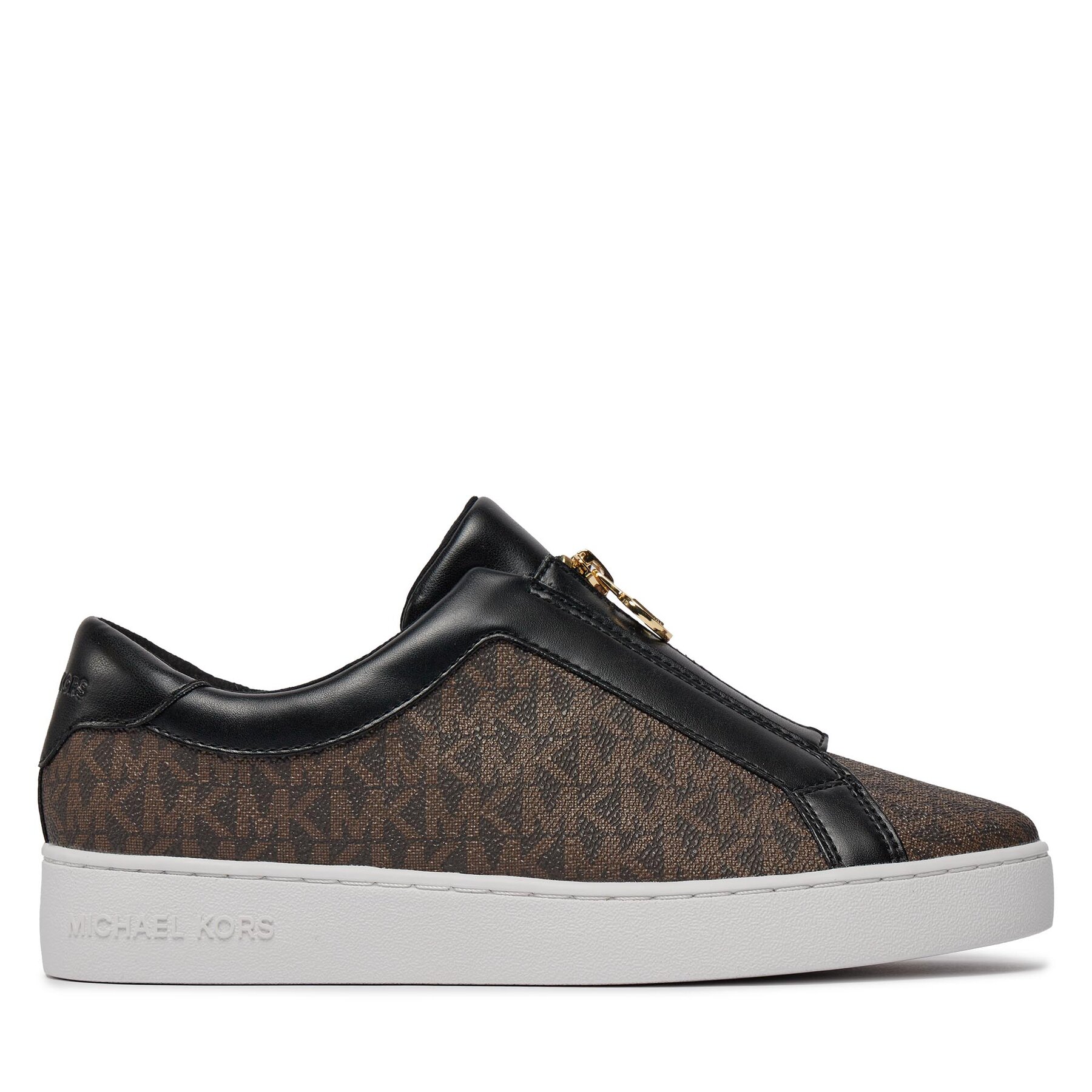 Sneakers MICHAEL Michael Kors Keaton Zip Slip On 43R4KTFP2B Braun Sneakers MICHAEL Michael Kors Keaton Zip Slip On 43R4KTFP2B Braun von MICHAEL Michael Kors